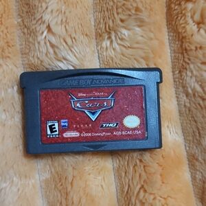 Nintendo Cars Game Boy Advance Cartridge - Black and Red